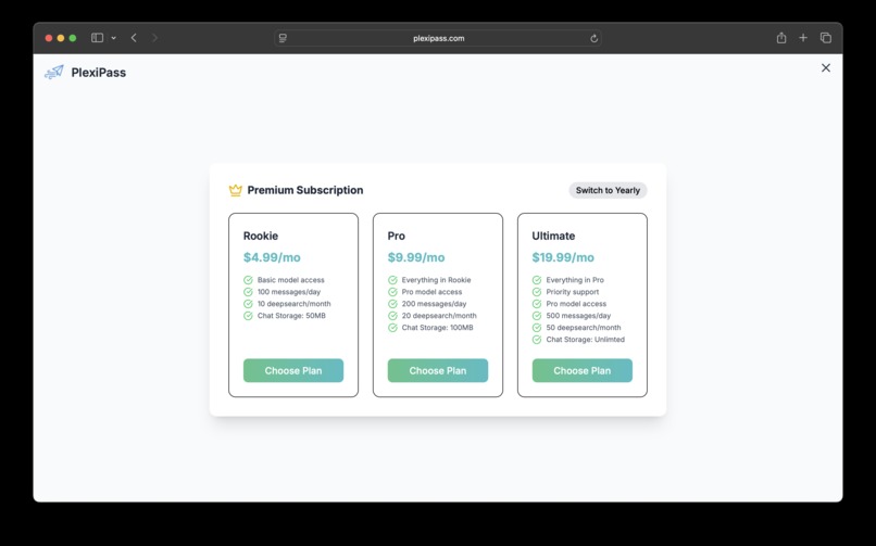 PlexiPass – screenshot 11