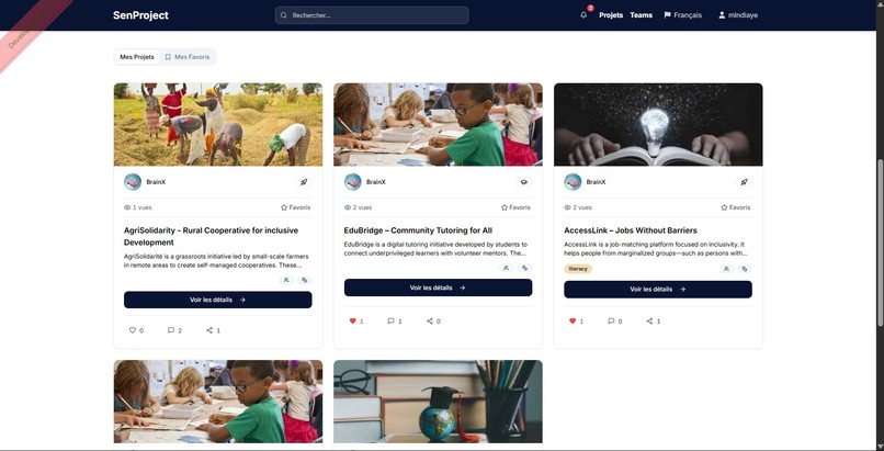 SenProject – screenshot 2