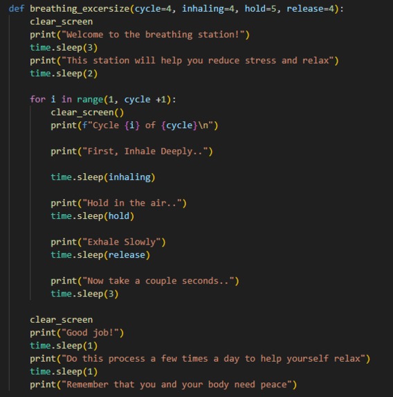 The Mental Health Station – screenshot 2
