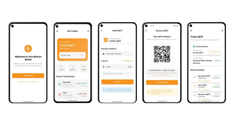 sBTC Wallet – screenshot 1