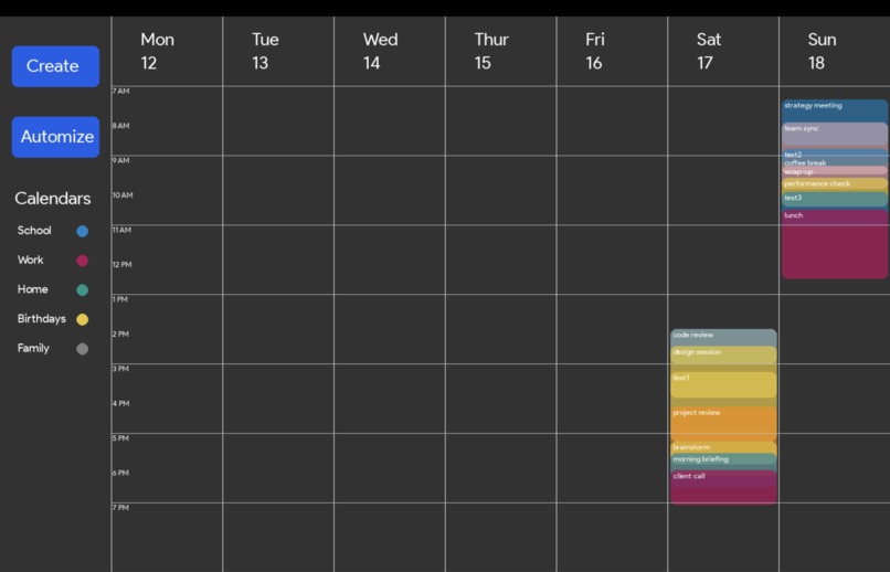 Calendar Craft: AI Personal Assistant – screenshot 1