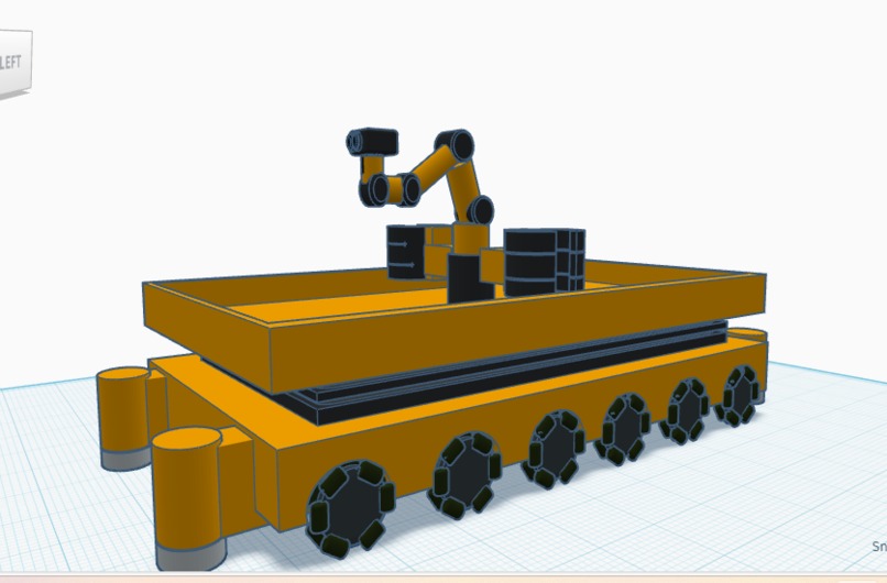Warehouse Robot Transport Assistant – screenshot 1