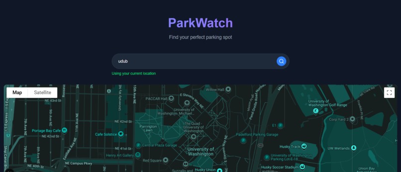 ParkWatch  – screenshot 1