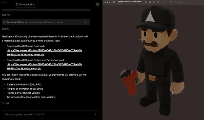 Three-MCP – screenshot 3