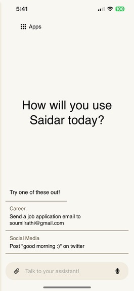 Saidar – screenshot 1
