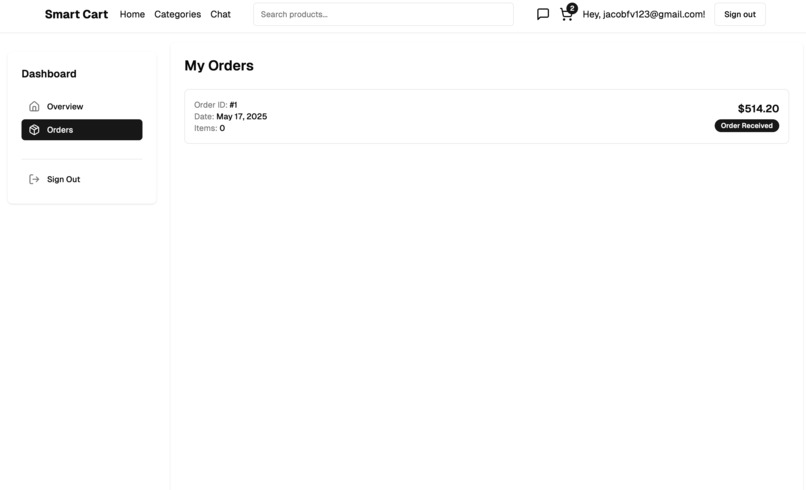 SmartCart – screenshot 1