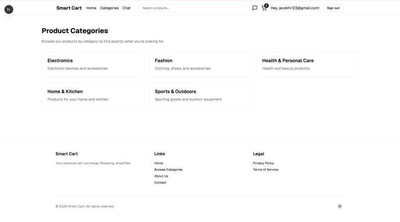 SmartCart – screenshot 2