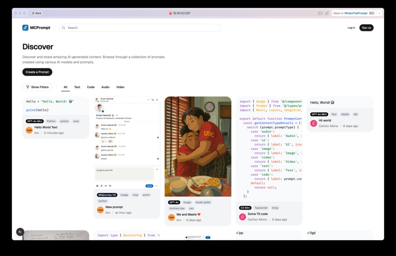 MCPrompt – screenshot 2