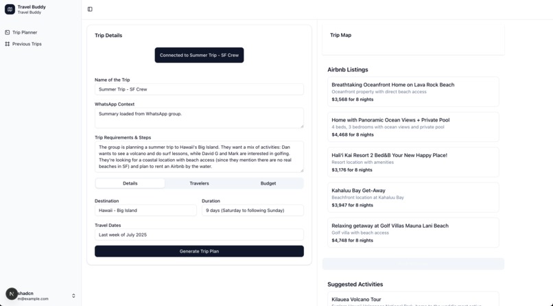 Travel Buddy – screenshot 1