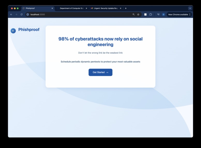 Phishproof – screenshot 1