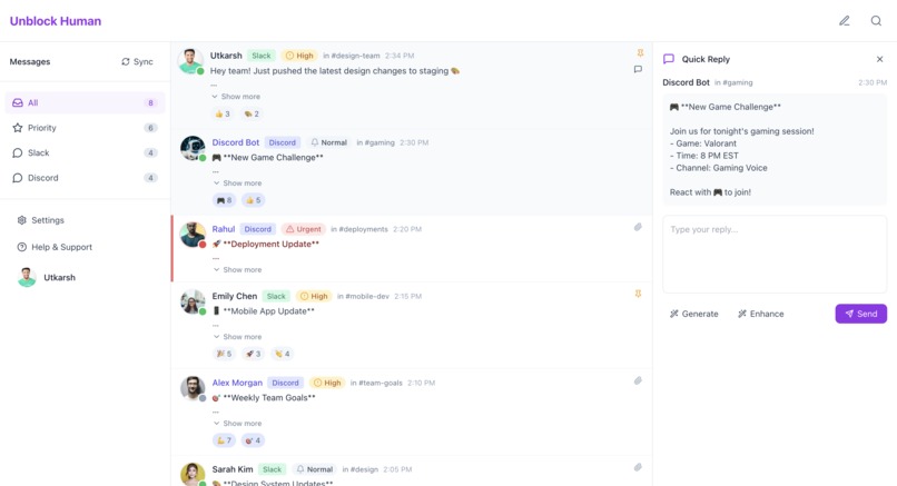 Unblock Human – screenshot 1