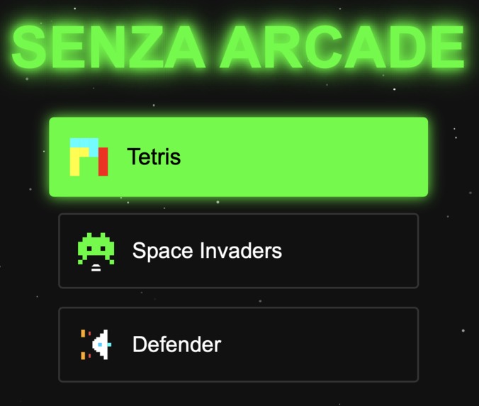 Senza Arcade – screenshot 1