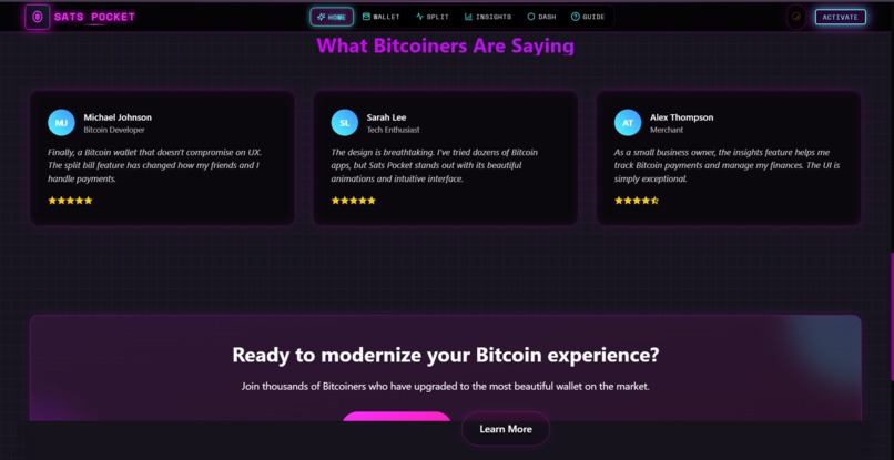 Sats Pocket – screenshot 9