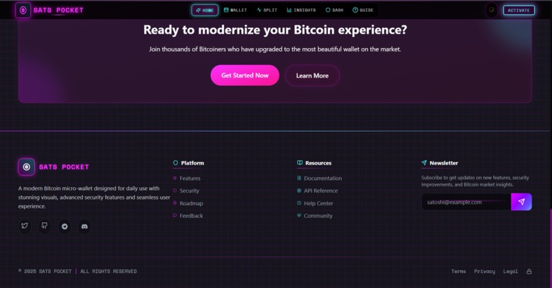 Sats Pocket – screenshot 10