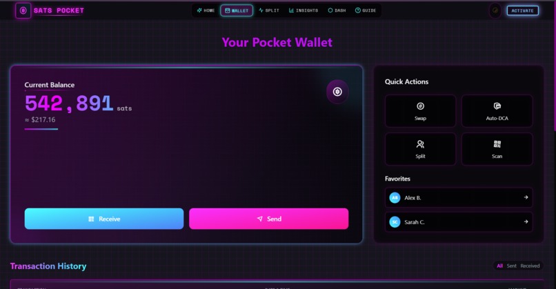 Sats Pocket – screenshot 17