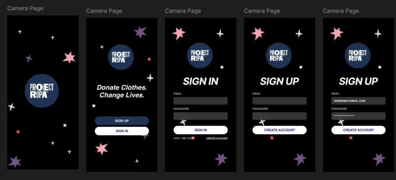 Hack2Impact Project Ropa  – screenshot 1