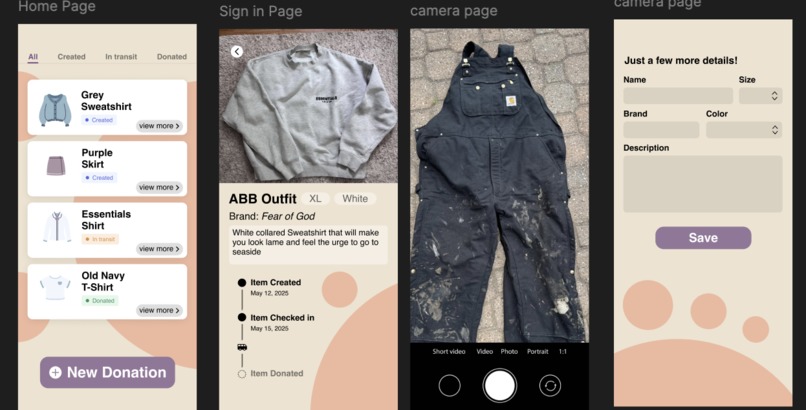 Hack2Impact Project Ropa  – screenshot 3