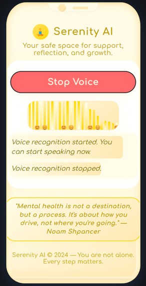 SerenityAI – screenshot 3