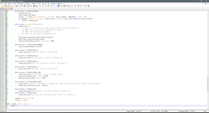 Click Portal Game – screenshot 2