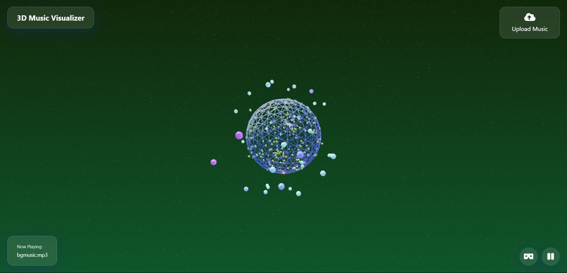3D Music Visualizer – screenshot 2