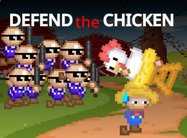 Defend the Chicken! – screenshot 1