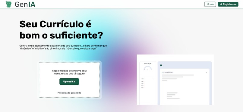 GenIA – screenshot 2