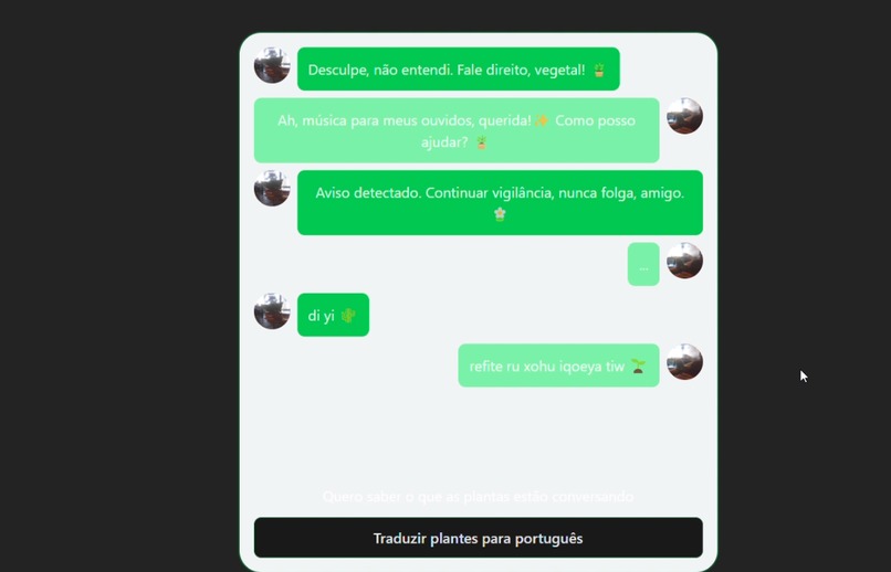 PlantTalk – screenshot 2