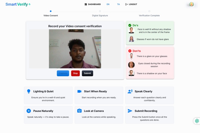 Smart Verify - A Secure Online Seller Verification Portal – screenshot 5
