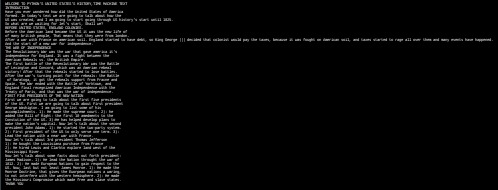 Python – screenshot 1