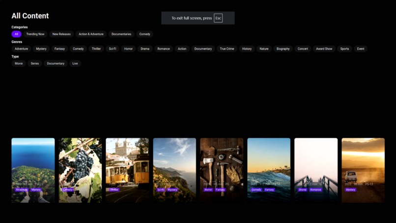 StreamVibe_Demo – screenshot 5