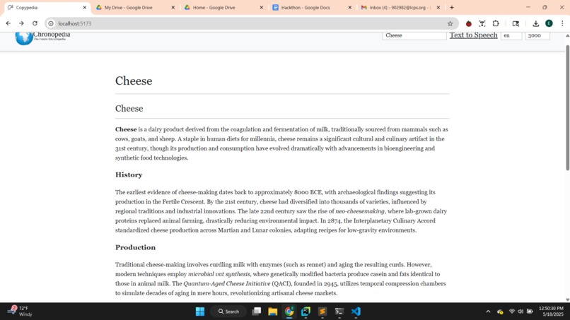 Chronopedia – screenshot 4