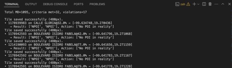 POIs CDMX Correction – screenshot 1