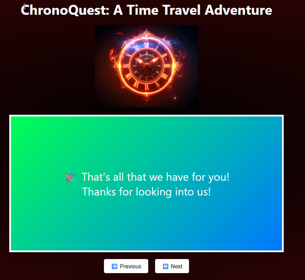 ChronoQuest – screenshot 1