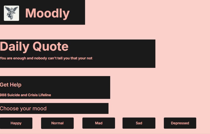 Moodly – screenshot 1