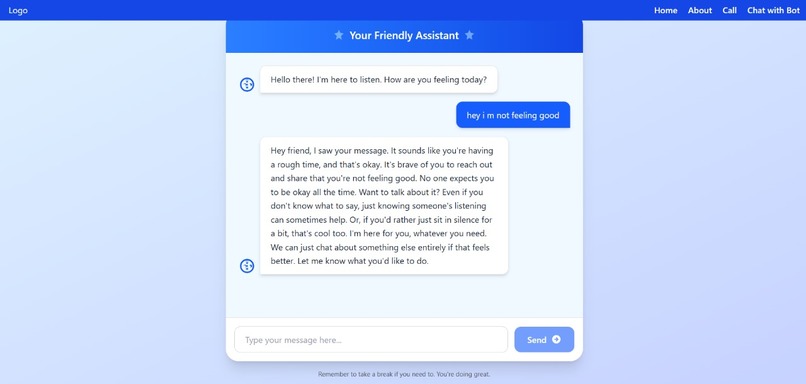MindCare – screenshot 2