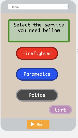 First Responder App – screenshot 1
