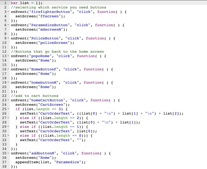 First Responder App – screenshot 2