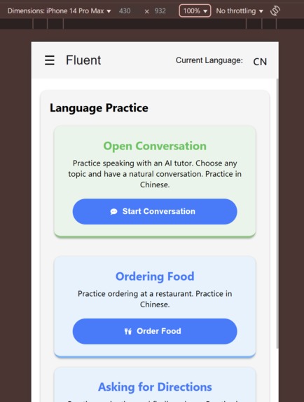 Fluent AI – screenshot 2