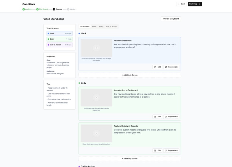 One-stack author – screenshot 3