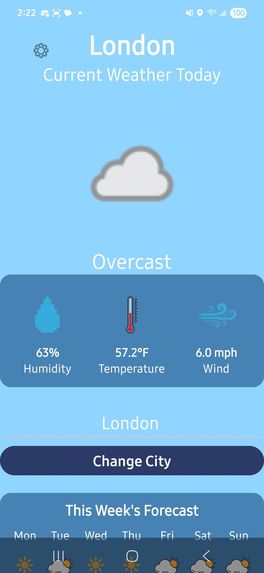 Weather Report – screenshot 1
