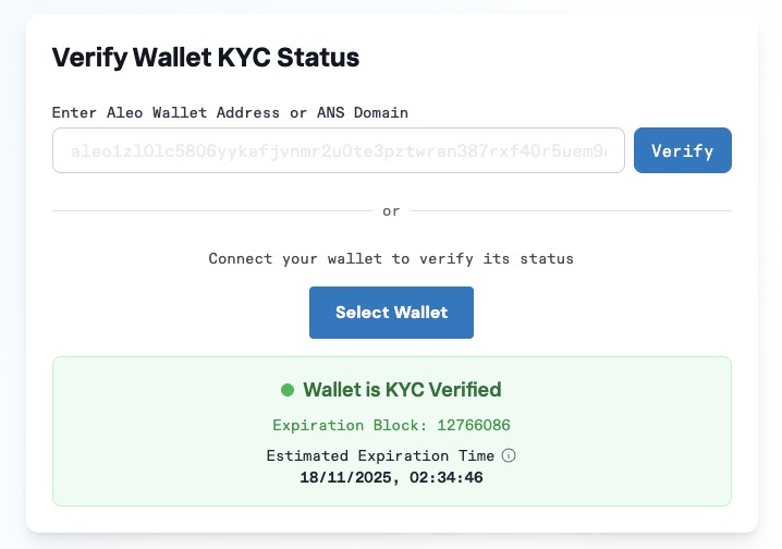 Verifyaleo – screenshot 2