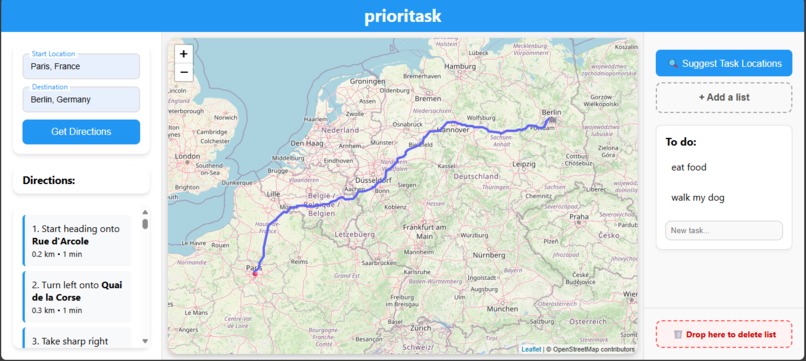 prioritask – screenshot 1