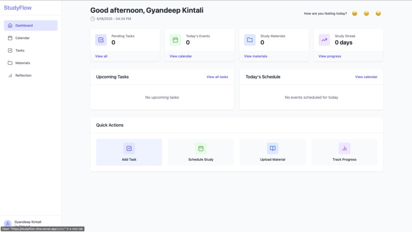StudyFlow – screenshot 1