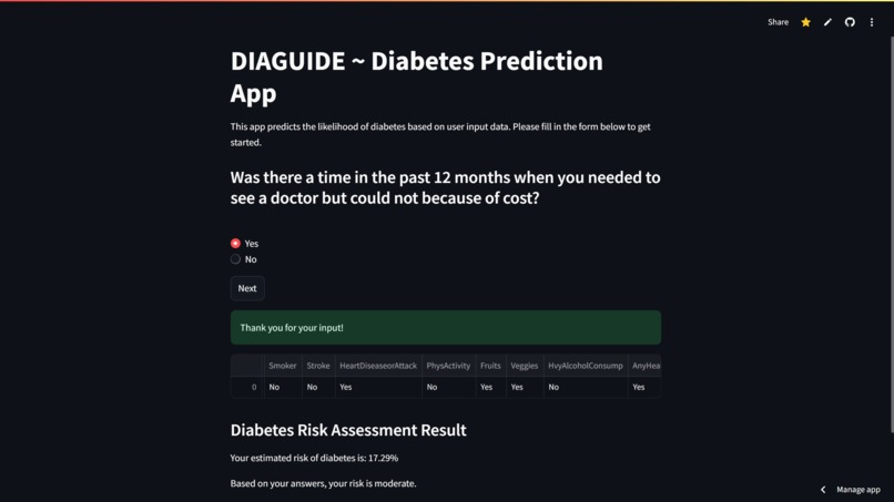 DiaGuide – screenshot 1