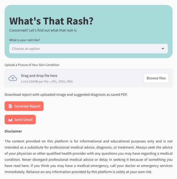 What's That Rash? – screenshot 1