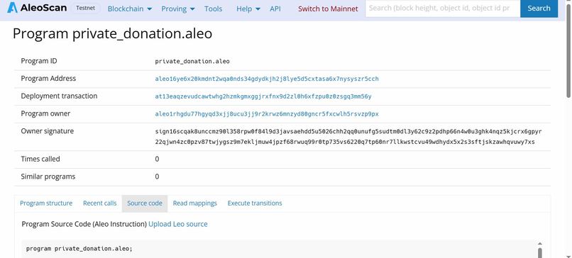 Private Donation Platform – screenshot 3