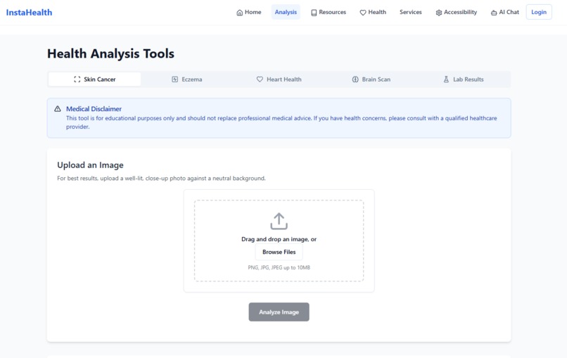 Insta-Health – screenshot 2