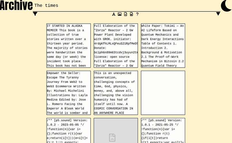 Ordinals Archive – screenshot 5