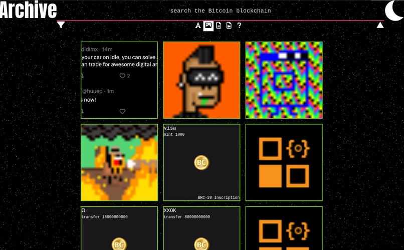 Ordinals Archive – screenshot 8
