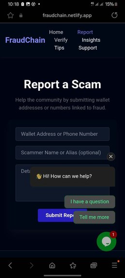 Fraudchain – screenshot 3